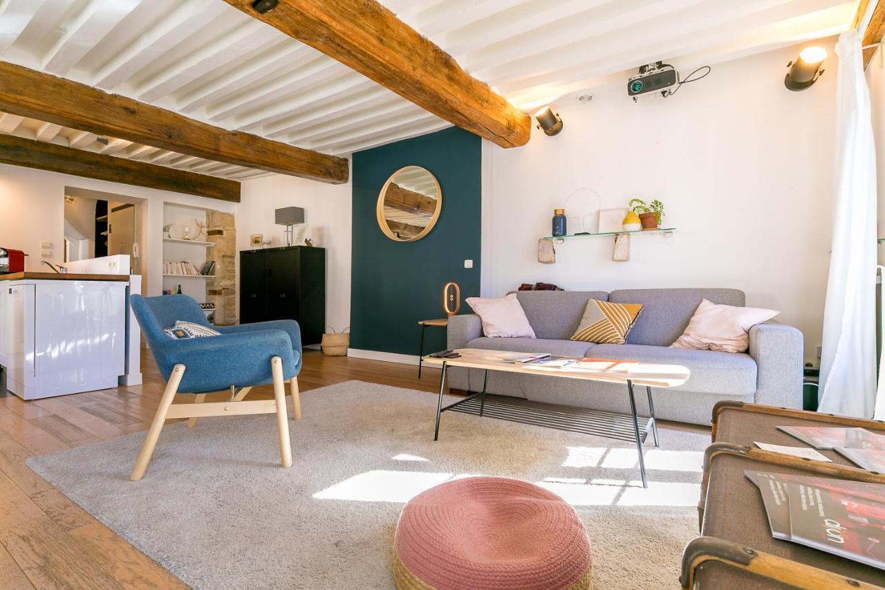 Le Rousseau Charme Et Authenticite- Srloc Apartment Dijon